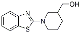 (1-Benzothiazol-2-yl-piperidin-3-yl)-methanol 구조식 이미지