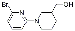 (6'-Bromo-3,4,5,6-tetrahydro-2H-[1,2']bipyridinyl-3-yl)-methanol 구조식 이미지