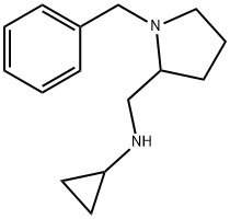 (1-Benzyl-pyrrolidin-2-ylMethyl)-cyclopropyl-aMine Structure
