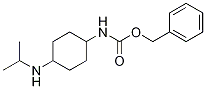 (1R,4R)-(4-IsopropylaMino-cyclohexyl)-carbaMic acid benzyl ester 구조식 이미지