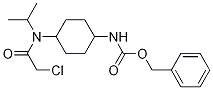 (1R,4R)-{4-[(2-Chloro-acetyl)-isopropyl-aMino]-cyclohexyl}-carbaMic acid benzyl ester 구조식 이미지
