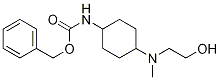 (1R,4R)-{4-[(2-Hydroxy-ethyl)-Methyl-aMino]-cyclohexyl}-carbaMic acid benzyl ester 구조식 이미지