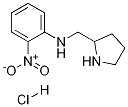 (2-Nitro-phenyl)-pyrrolidin-2-ylMethyl-aMine hydrochloride 구조식 이미지