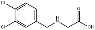 (3,4-Dichloro-benzylaMino)-acetic acid Structure