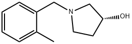 (R)-1-(2-메틸-벤질)-피롤리딘-3-올 구조식 이미지