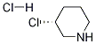 (R)-3-Chloro-piperidine hydrochloride Structure