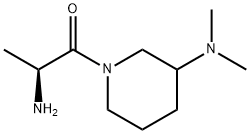 (S)-2-AMino-1-(3-diMethylaMino-piperidin-1-yl)-propan-1-one Structure