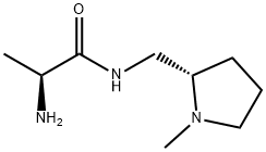 (S)-2-AMino-N-((S)-1-Methyl-pyrrolidin-2-ylMethyl)-propionaMide 구조식 이미지