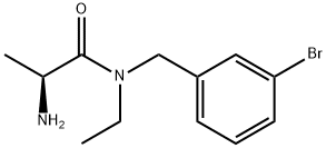 (S)-2-AMino-N-(3-broMo-benzyl)-N-ethyl-propionaMide Structure