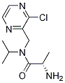 (S)-2-AMino-N-(3-chloro-pyrazin-2-ylMethyl)-N-isopropyl-propionaMide Structure