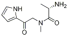 (S)-2-AMino-N-Methyl-N-[2-oxo-2-(1H-pyrrol-2-yl)-ethyl]-propionaMide Structure