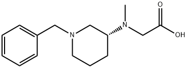 [((R)-1-Benzyl-piperidin-3-yl)-Methyl-aMino]-acetic acid 구조식 이미지