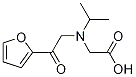 [(2-Furan-2-yl-2-oxo-ethyl)-isopropyl-aMino]-acetic acid 구조식 이미지