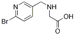 [(6-BroMo-pyridin-3-ylMethyl)-aMino]-acetic acid Structure