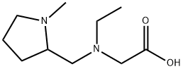 [Ethyl-(1-Methyl-pyrrolidin-2-ylMethyl)-aMino]-acetic acid 구조식 이미지