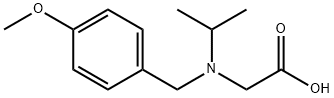 [Isopropyl-(4-Methoxy-benzyl)-aMino]-acetic acid Structure