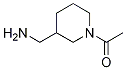 1-(3-AMinoMethyl-piperidin-1-yl)-ethanone 구조식 이미지