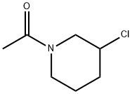 1-(3-클로로-피페리딘-1-일)-에타논 구조식 이미지