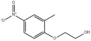 2-(2-Methyl-4-nitro-phenoxy)-ethanol Structure