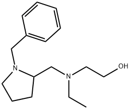 2-[(1-Benzyl-pyrrolidin-2-ylMethyl)-ethyl-aMino]-ethanol Structure