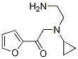 2-[(2-AMino-ethyl)-cyclopropyl-aMino]-1-furan-2-yl-ethanone Structure