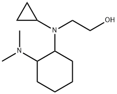 2-[Cyclopropyl-(2-diMethylaMino-cyclohexyl)-aMino]-ethanol Structure