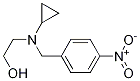 2-[Cyclopropyl-(4-nitro-benzyl)-aMino]-ethanol 구조식 이미지