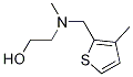 2-[Methyl-(3-Methyl-thiophen-2-ylMethyl)-aMino]-ethanol 구조식 이미지