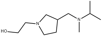 2-{3-[(Isopropyl-Methyl-aMino)-Methyl]-pyrrolidin-1-yl}-ethanol Structure