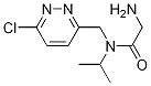 2-AMino-N-(6-chloro-pyridazin-3-ylMethyl)-N-isopropyl-acetaMide 구조식 이미지