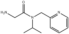 2-AMino-N-isopropyl-N-pyridin-2-ylMethyl-acetaMide 구조식 이미지