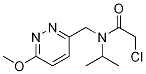 2-Chloro-N-isopropyl-N-(6-Methoxy-pyridazin-3-ylMethyl)-acetaMide 구조식 이미지