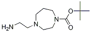 4-(2-AMino-ethyl)-[1,4]diazepane-1-carboxylic acid tert-butyl ester 구조식 이미지