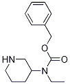 Methyl-piperidin-3-ylMethyl-carbaMic acid benzyl ester 구조식 이미지