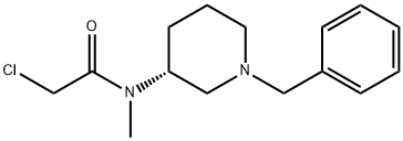 N-((R)-1-Benzyl-piperidin-3-yl)-2-chloro-N-Methyl-acetaMide Structure