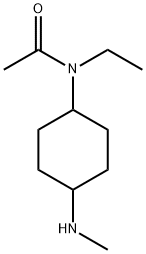 N-Ethyl-N-(4-MethylaMino-cyclohexyl)-acetaMide Structure