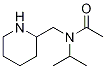 N-Isopropyl-N-piperidin-2-ylMethyl-acetaMide Structure