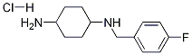 N-(4-플루오로-벤질)-사이클로헥산-1,4-디아민염산염 구조식 이미지