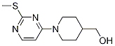 [1-(2-Methylsulfanyl-pyrimidin-4-yl)-piperidin-4-yl]-methanol 구조식 이미지