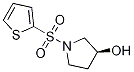 (S)-1-(Thiophene-2-sulfonyl)-pyrrolidin-3-ol 구조식 이미지