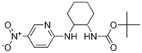 [2-(5-Nitro-pyridin-2-ylamino)-cyclohexyl]-carbamic acid tert-butyl ester Structure