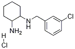 N-(3-Chloro-benzyl)-cyclohexane-1,2-diamine hydrochloride Structure