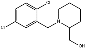 [1-(2,5-Dichloro-benzyl)-piperidin-2-yl]-methanol Structure