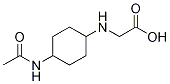 (1R,4R)- (4-AcetylaMino-cyclohexylaMino)-acetic acid 구조식 이미지