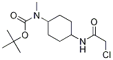 (1R,4R)- [4-(2-Chloro-acetylaMino)-cyclohexyl]-Methyl-carbaMic acid tert-butyl ester Structure