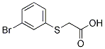 (3-BroMo-phenylsulfanyl)-acetic acid 구조식 이미지