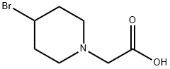 (4-BroMo-piperidin-1-yl)-acetic acid 구조식 이미지