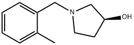 (S)-1-(2-메틸-벤질)-피롤리딘-3-올 구조식 이미지