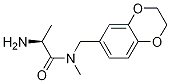 (S)-2-AMino-N-(2,3-dihydro-benzo[1,4]dioxin-6-ylMethyl)-N-Methyl-propionaMide Structure