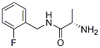 (S)-2-AMino-N-(2-fluoro-benzyl)-propionaMide 구조식 이미지